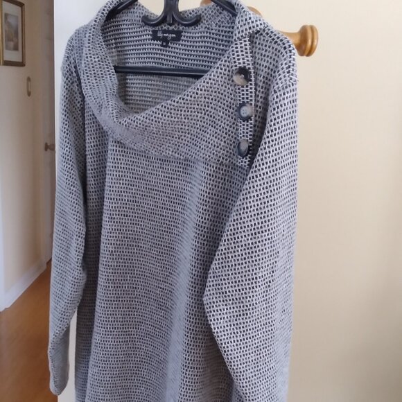 Elegant top, Lily Morgan, Size - 3X - Picture 3 of 7